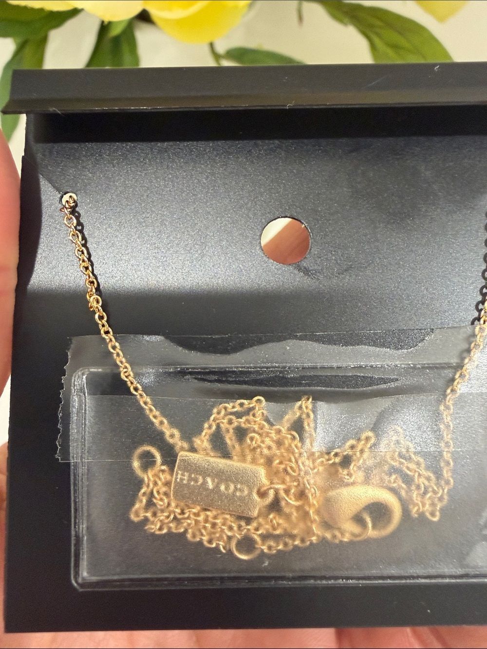 Coach Butterfly Pendant Necklace - Picture 8 of 9